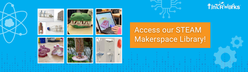 Access a Makerspace Lesson Library for Grades K-8.